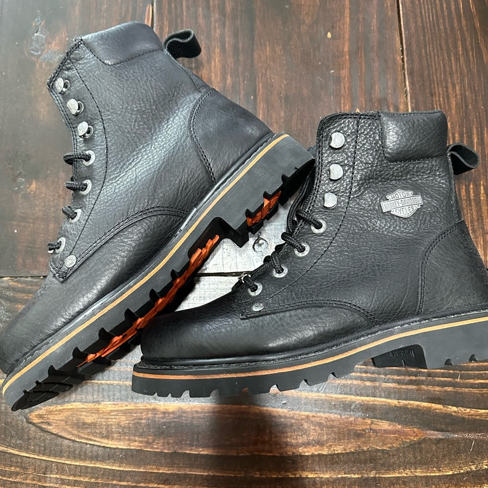 Harley Davidson riding boots - Picture 3 of 10